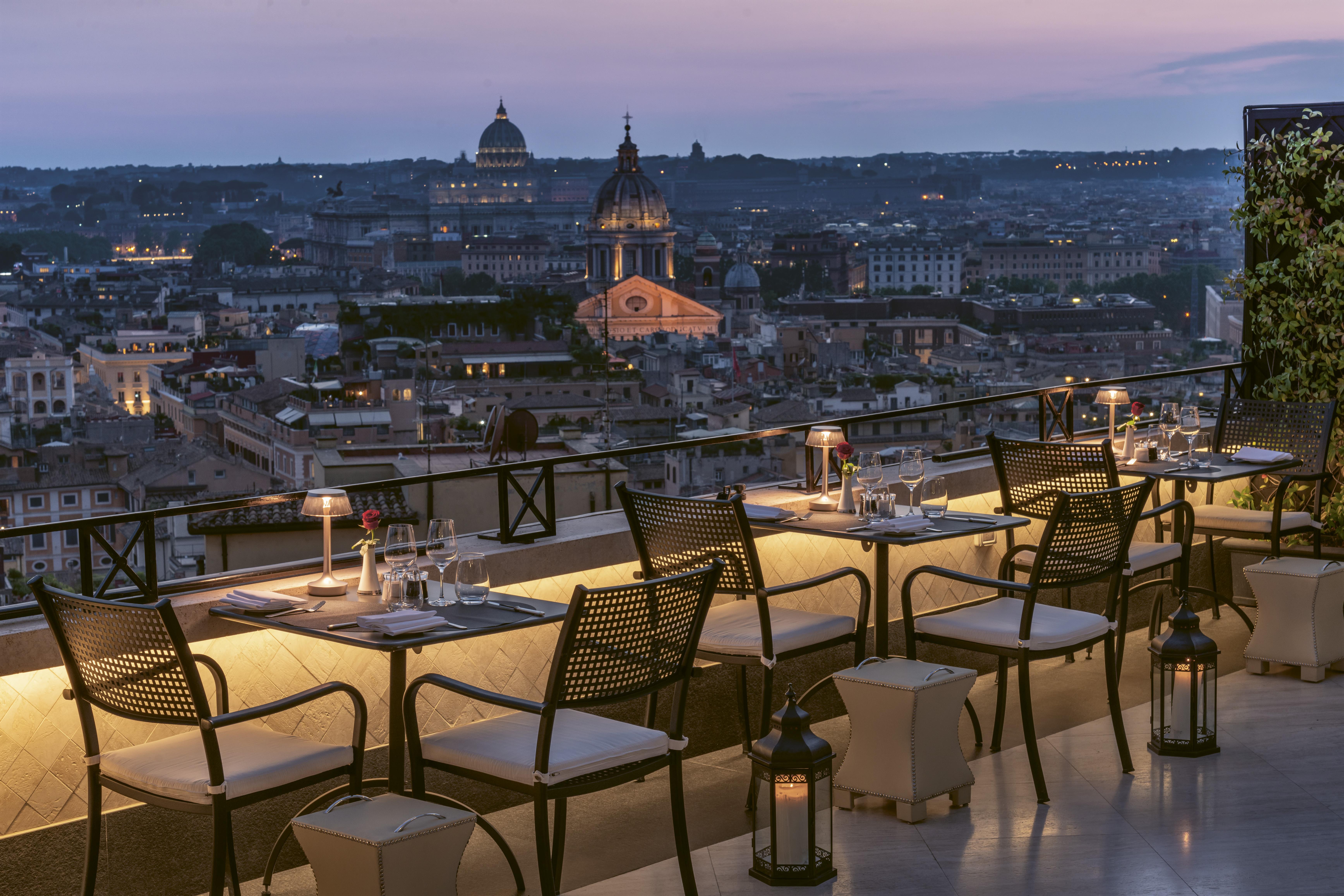 Imago Restaurant at the Hassler Hotel in Rome - An American in Rome